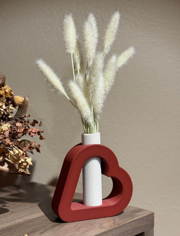 Modern Heart Vase